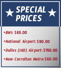 Bus Station Shuttle Services | Annapolis Taxi Service